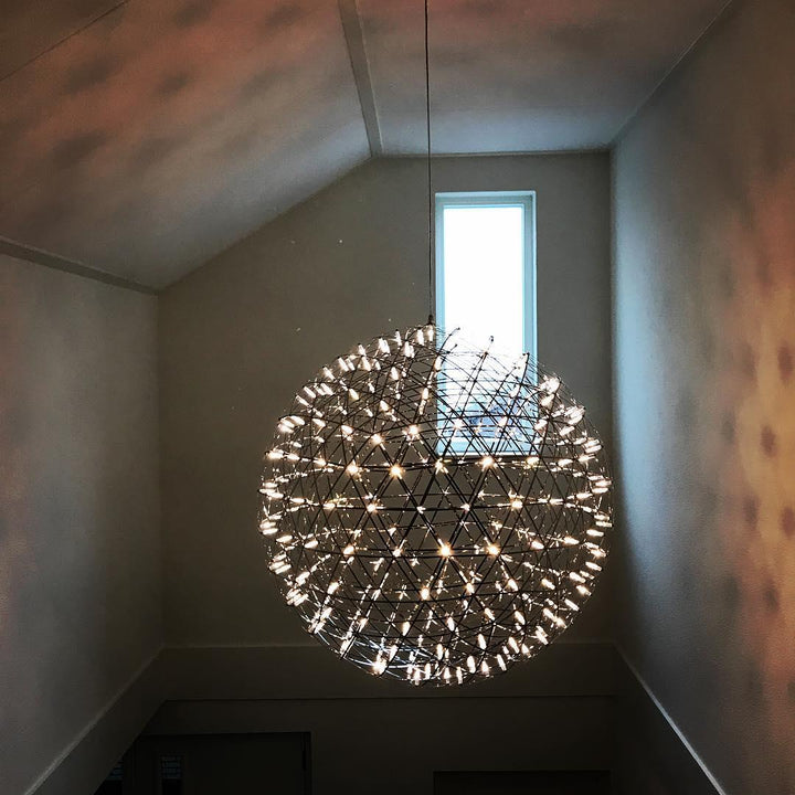 Gold Spark Ball Droplight Pendant Light | Kalsten