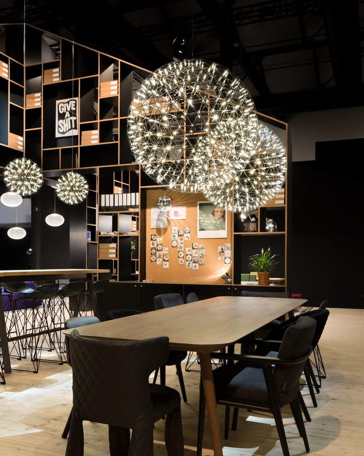 Gold Spark Ball Droplight Pendant Light | Kalsten