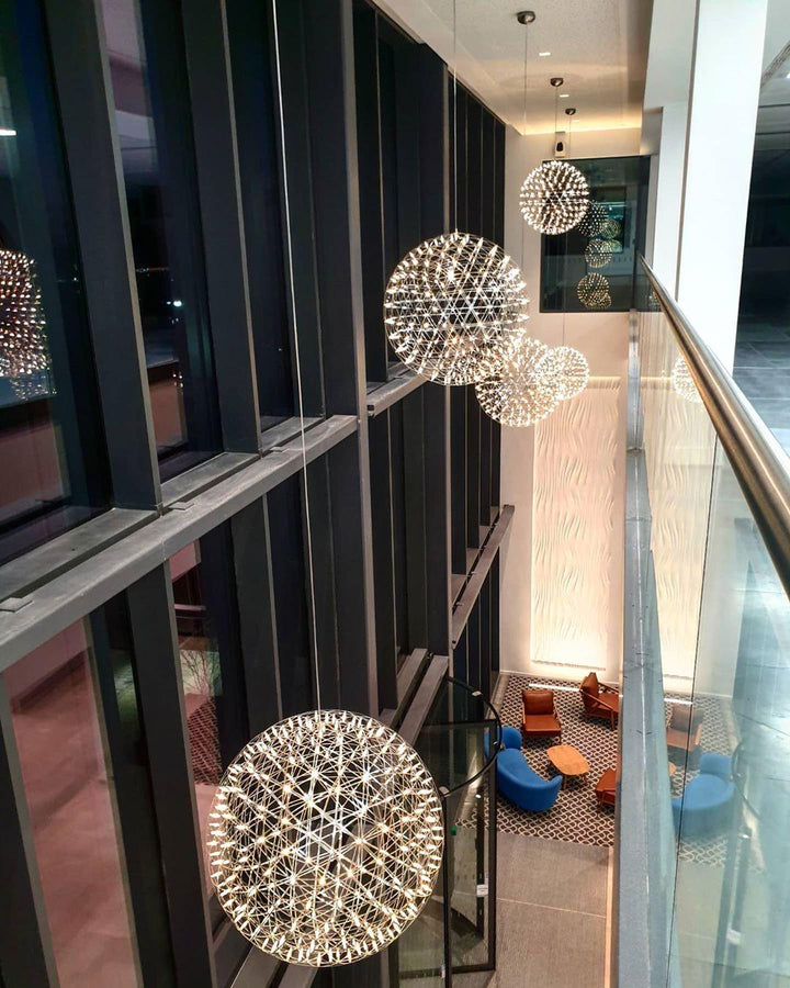 Gold Spark Ball Droplight Pendant Light | Kalsten