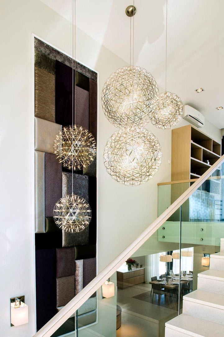 Gold Spark Ball Droplight Pendant Light | Kalsten