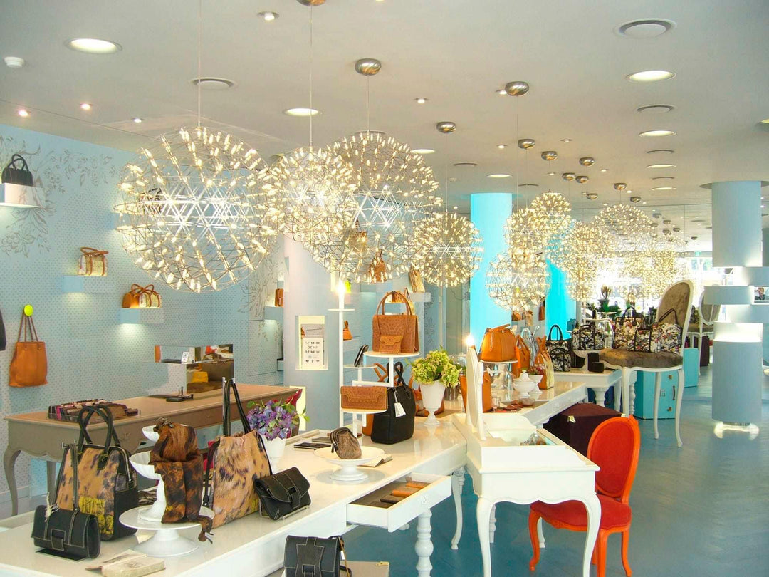 Gold Spark Ball Droplight Pendant Light | Kalsten