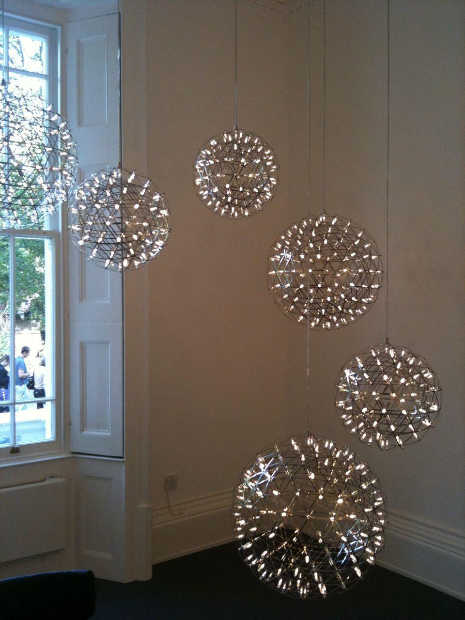 Gold Spark Ball Droplight Pendant Light | Kalsten