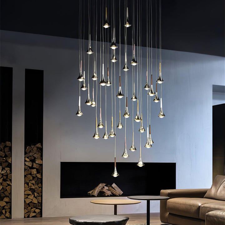 Rain Multi Drop light Pendant Light | Kalsten