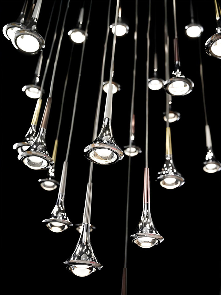 Rain Multi Drop light Pendant Light | Kalsten