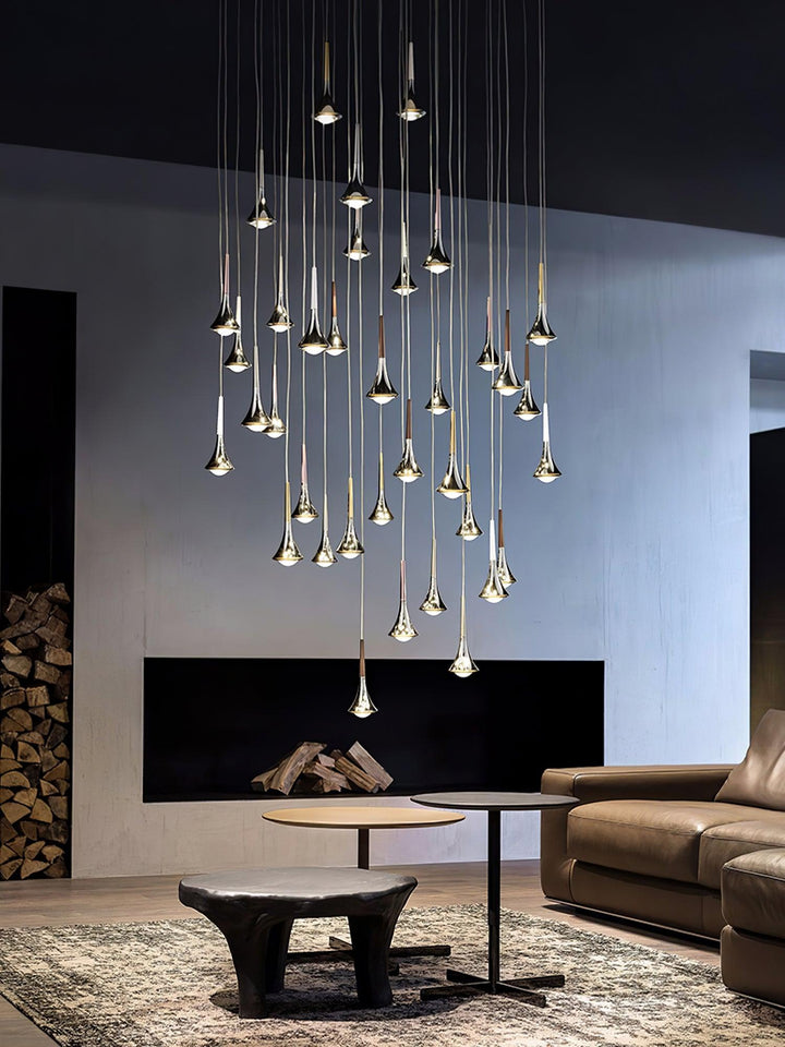 Rain Multi Drop light Pendant Light | Kalsten