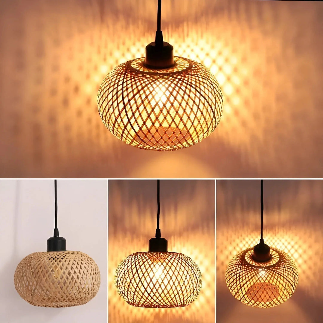 Elegant Rattan Pendant Light: Luxury Lighting for Any Space Kalsten