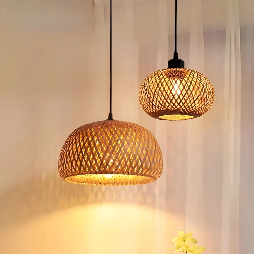 Elegant Rattan Pendant Light: Luxury Lighting for Any Space Kalsten