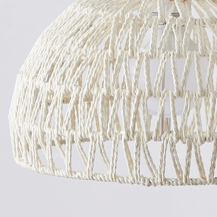 Rattan Arch Ceiling light fitting Pendant Lamp | Kalsten