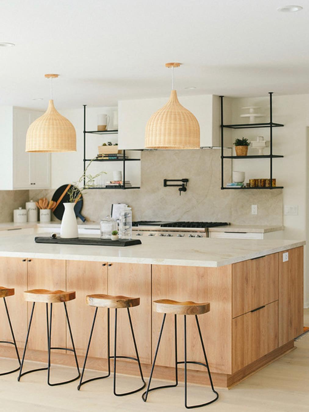 Rattan Pandent Light | Kalsten