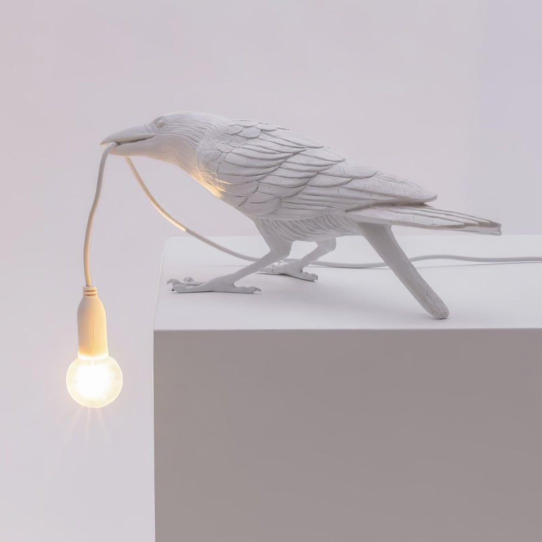Raven Resin Accent lamp Table Lamp | Kalsten