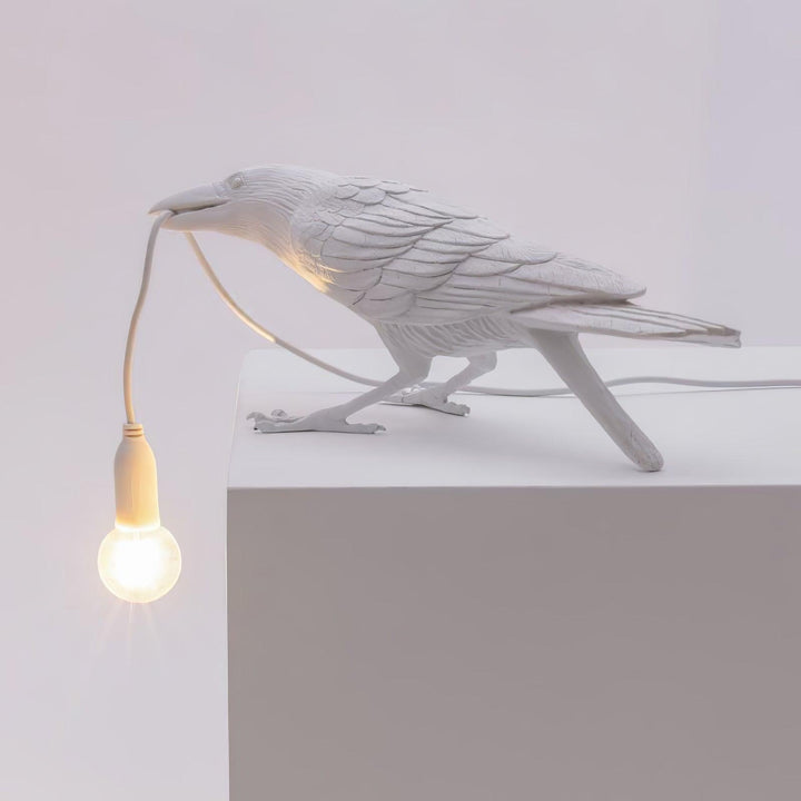 Raven Resin Accent lamp Table Lamp | Kalsten