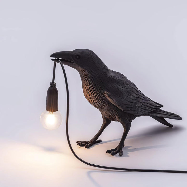 Raven Resin Accent lamp Table Lamp | Kalsten