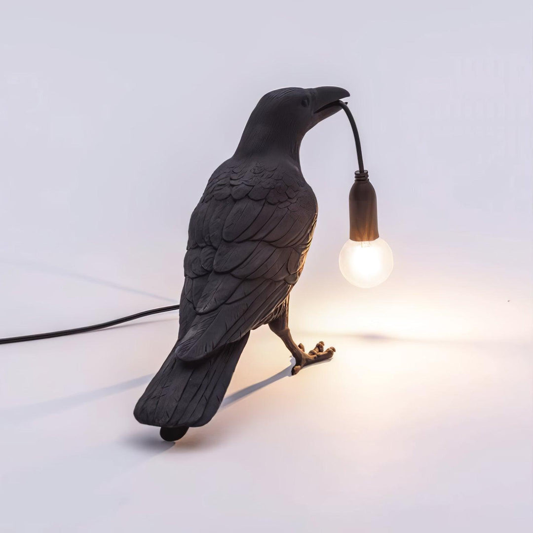 Raven Resin Accent lamp Table Lamp | Kalsten