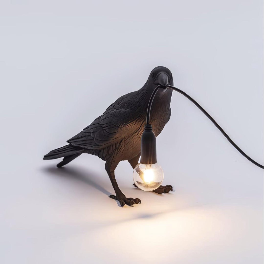 Raven Resin Accent lamp Table Lamp | Kalsten