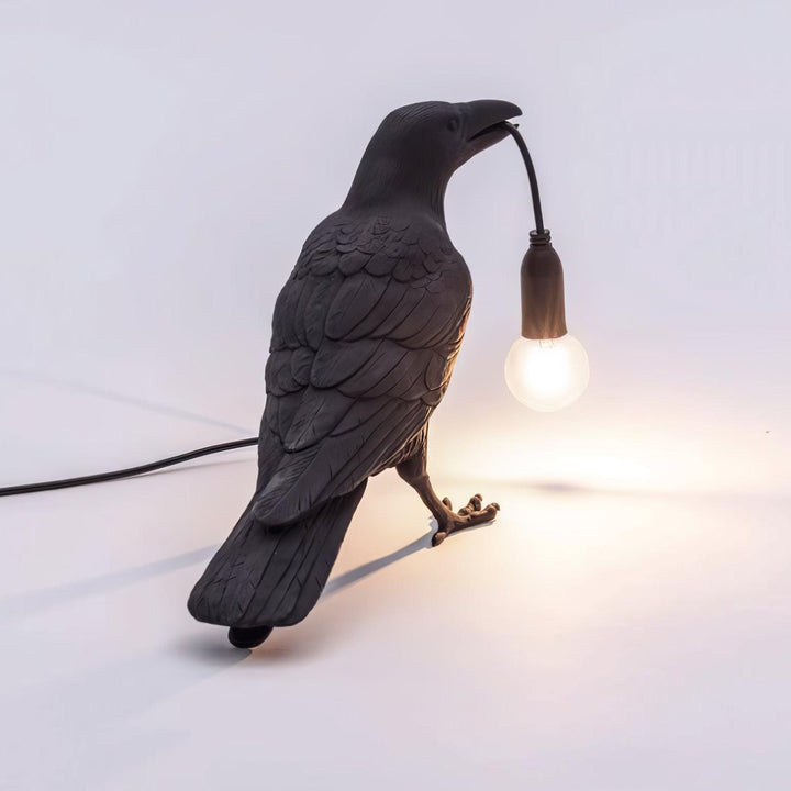Raven Resin Accent lamp Table Lamp | Kalsten
