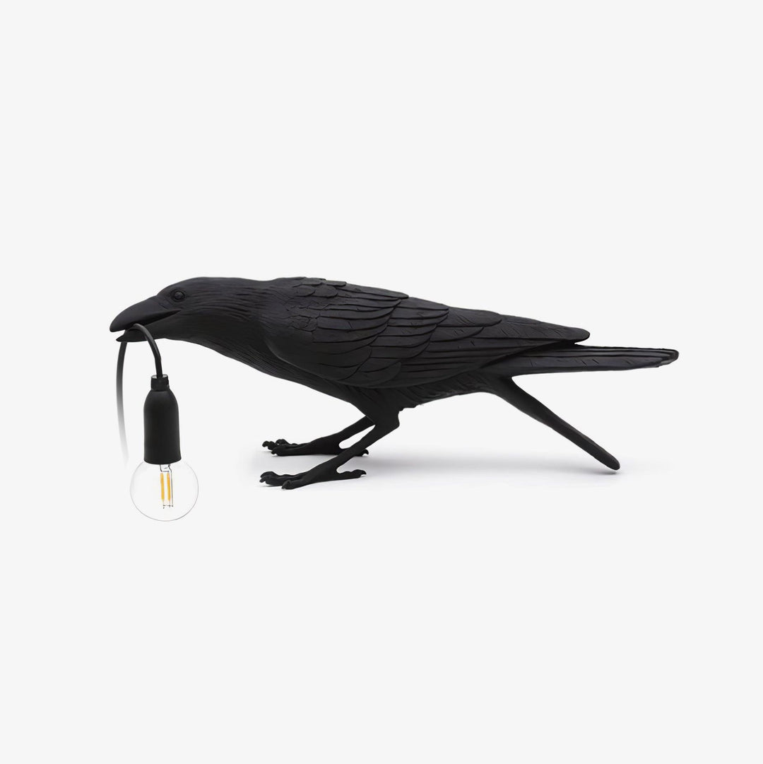 Raven Resin Accent lamp Table Lamp | Kalsten