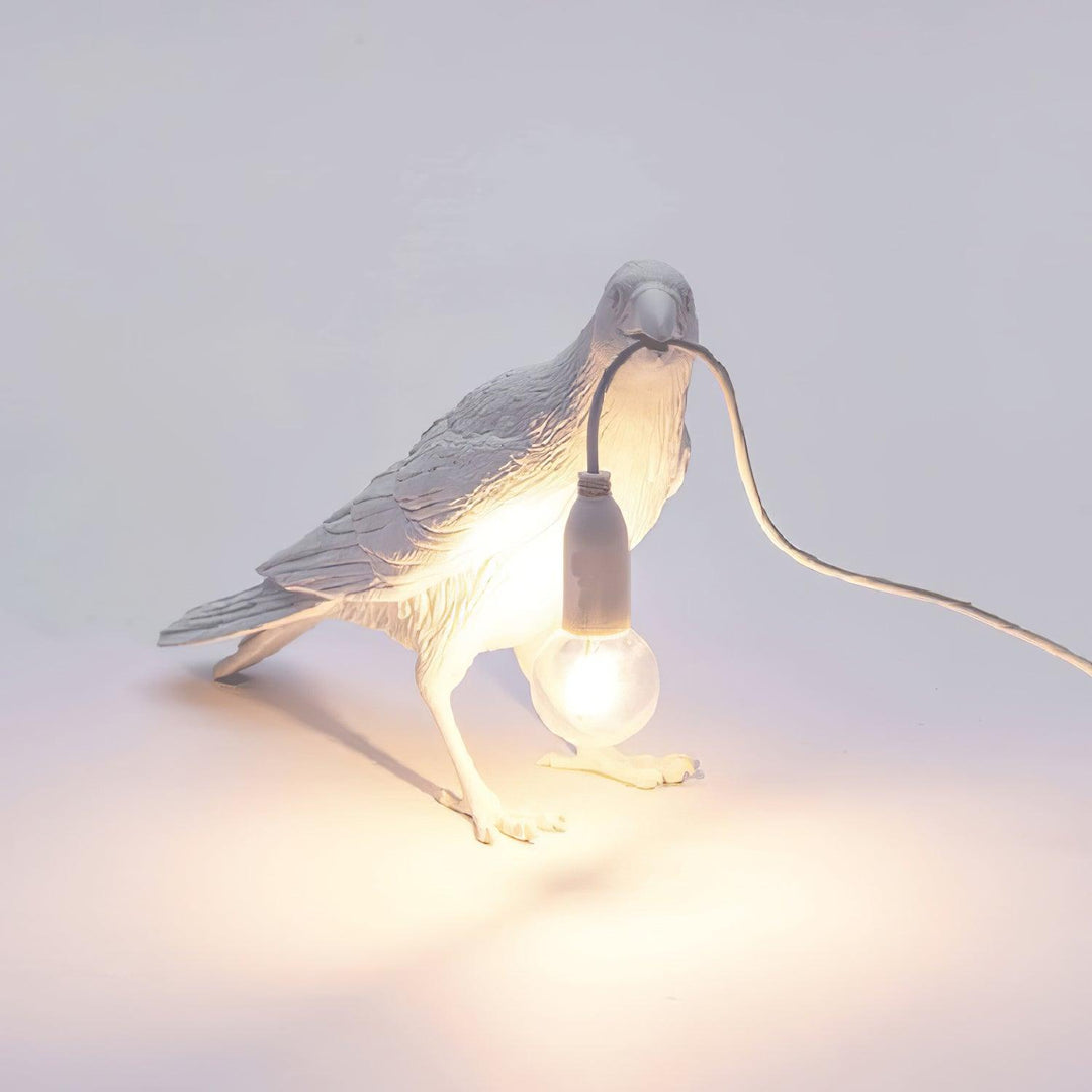 Raven Resin Accent lamp Table Lamp | Kalsten