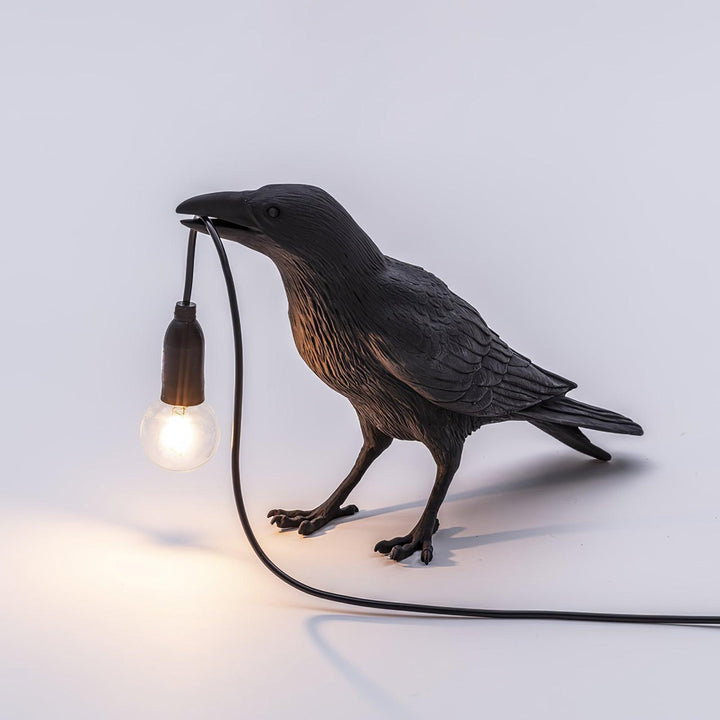 Raven Resin Accent lamp Table Lamp | Kalsten