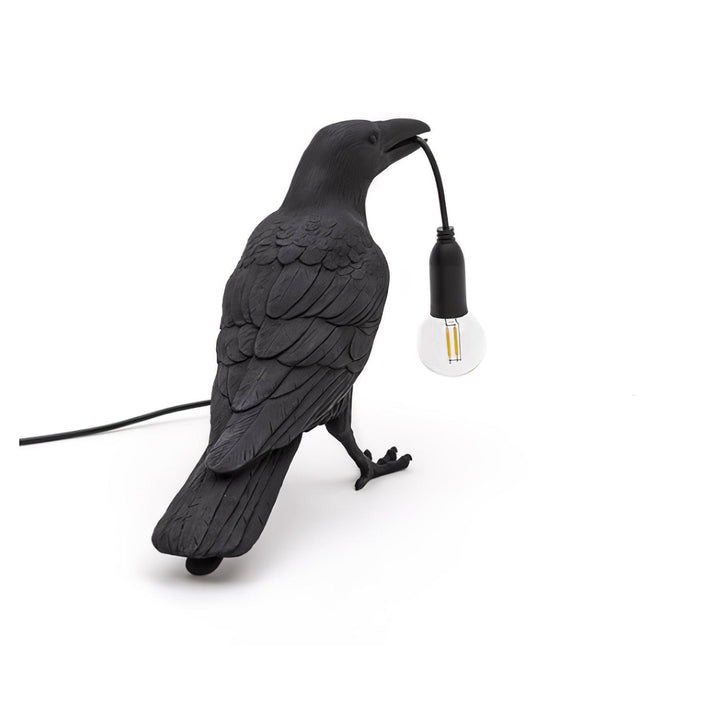 Raven Resin Accent lamp Table Lamp | Kalsten