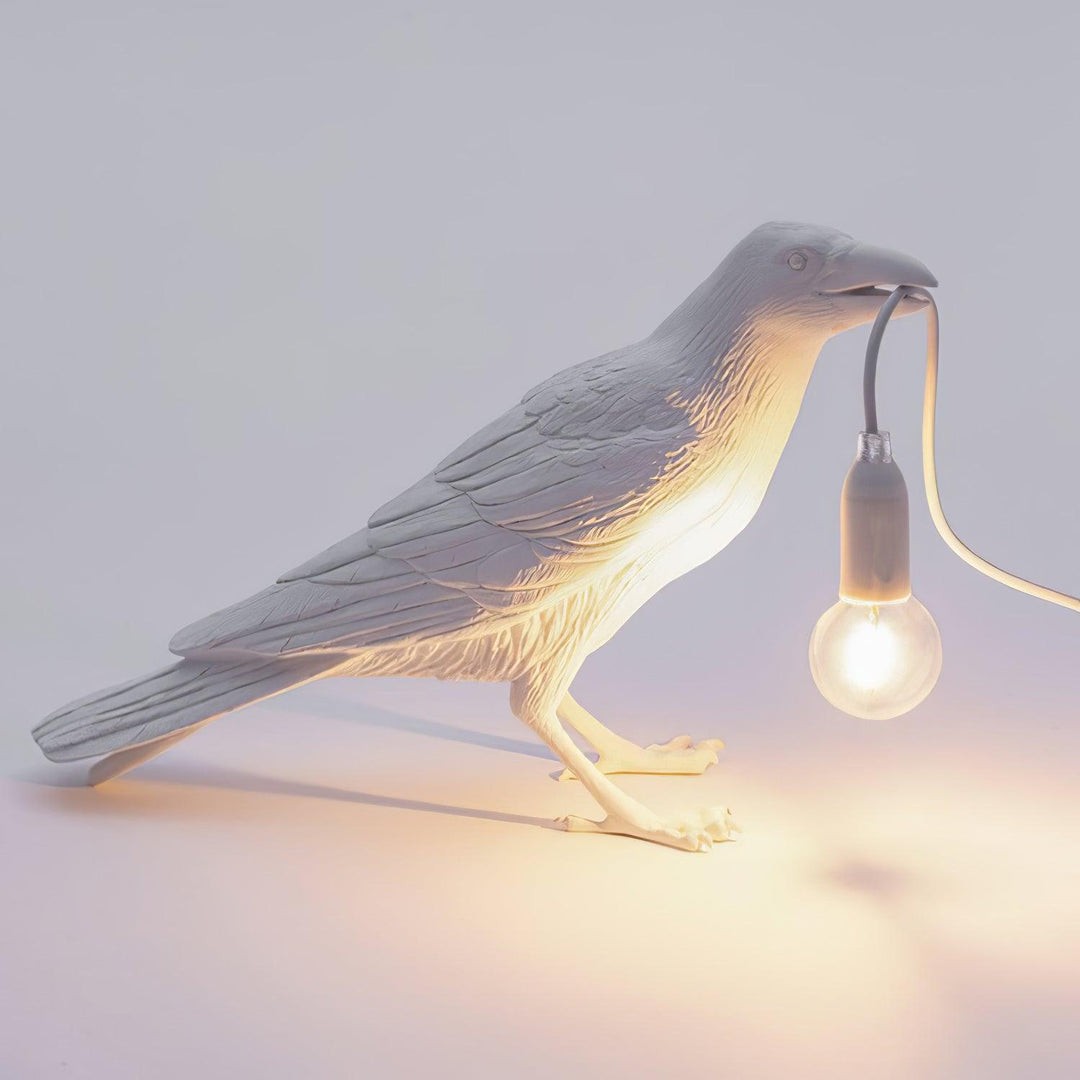 Raven Resin Accent lamp Table Lamp | Kalsten