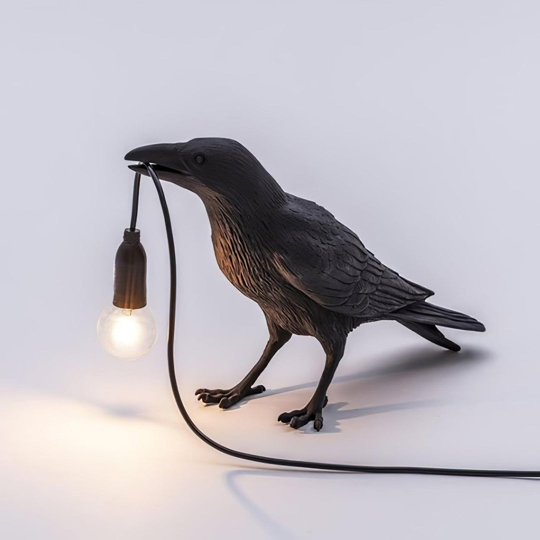 Raven Resin Accent lamp Table Lamp | Kalsten