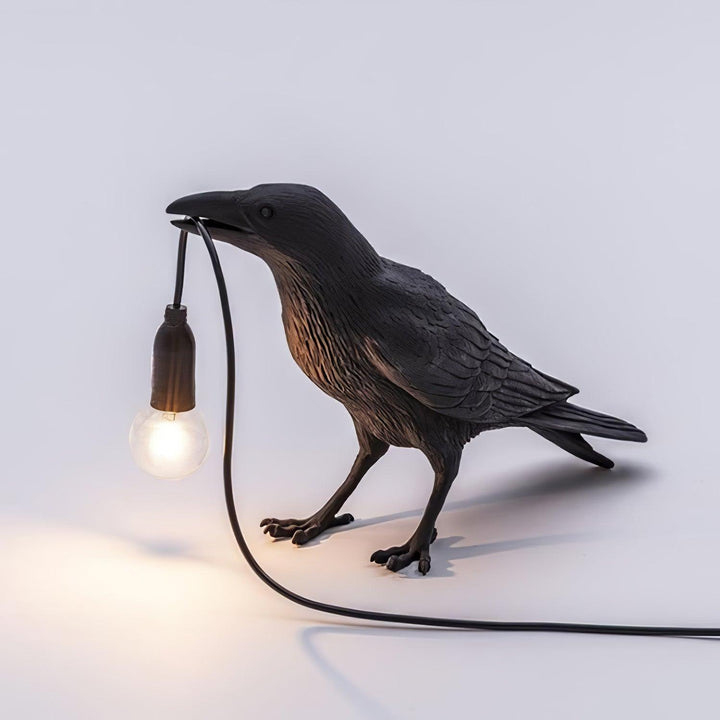 Raven Resin Accent lamp Table Lamp | Kalsten