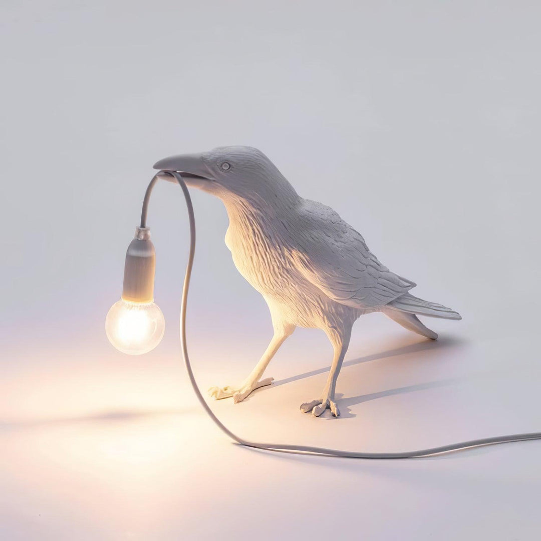 Raven Resin Accent lamp Table Lamp | Kalsten