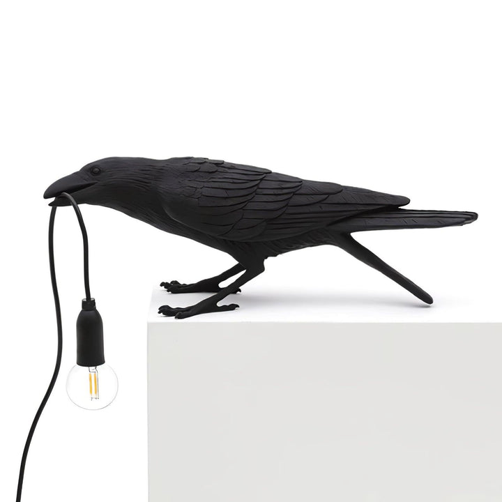 Raven Resin Accent lamp Table Lamp | Kalsten