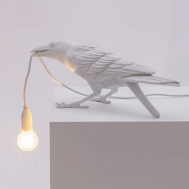 Raven Resin Accent lamp Table Lamp | Kalsten