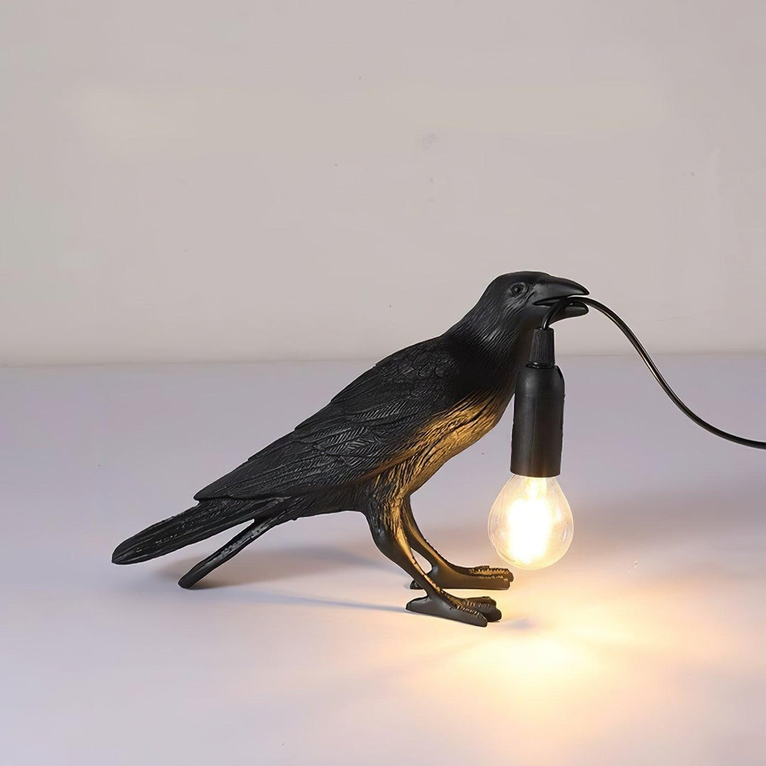 Raven Resin Accent lamp Table Lamp | Kalsten