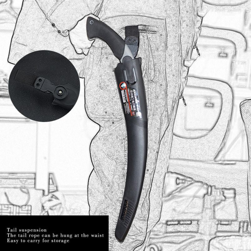 Razor Sharp Curved Garden Pruning Saw | Kalsten