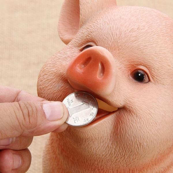 Realistic Jovial Piggy Bank | Kalsten