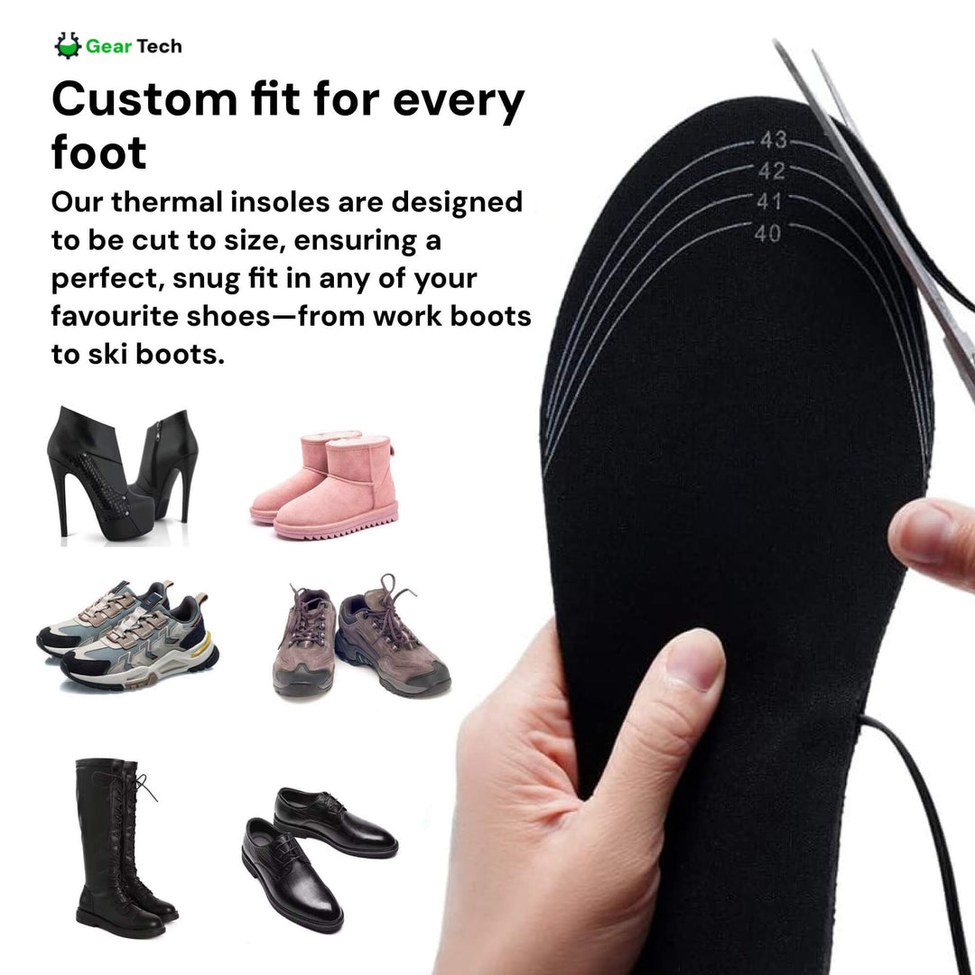 Rechargeable Heated Insoles
