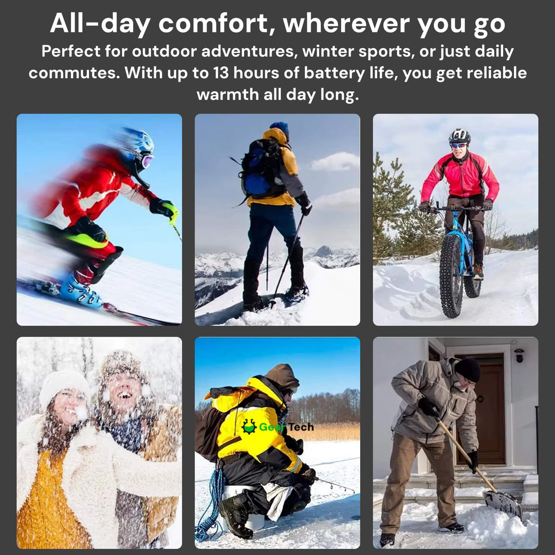 Rechargeable Heated Insoles (UK Winter Comfort)