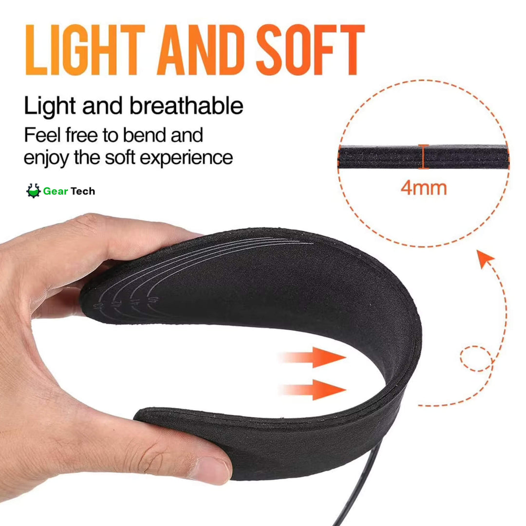 Rechargeable Heated Insoles (UK Winter Comfort)