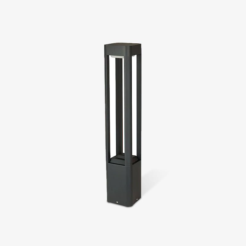 Rectangular Column Garden Outdoor Light | Kalsten