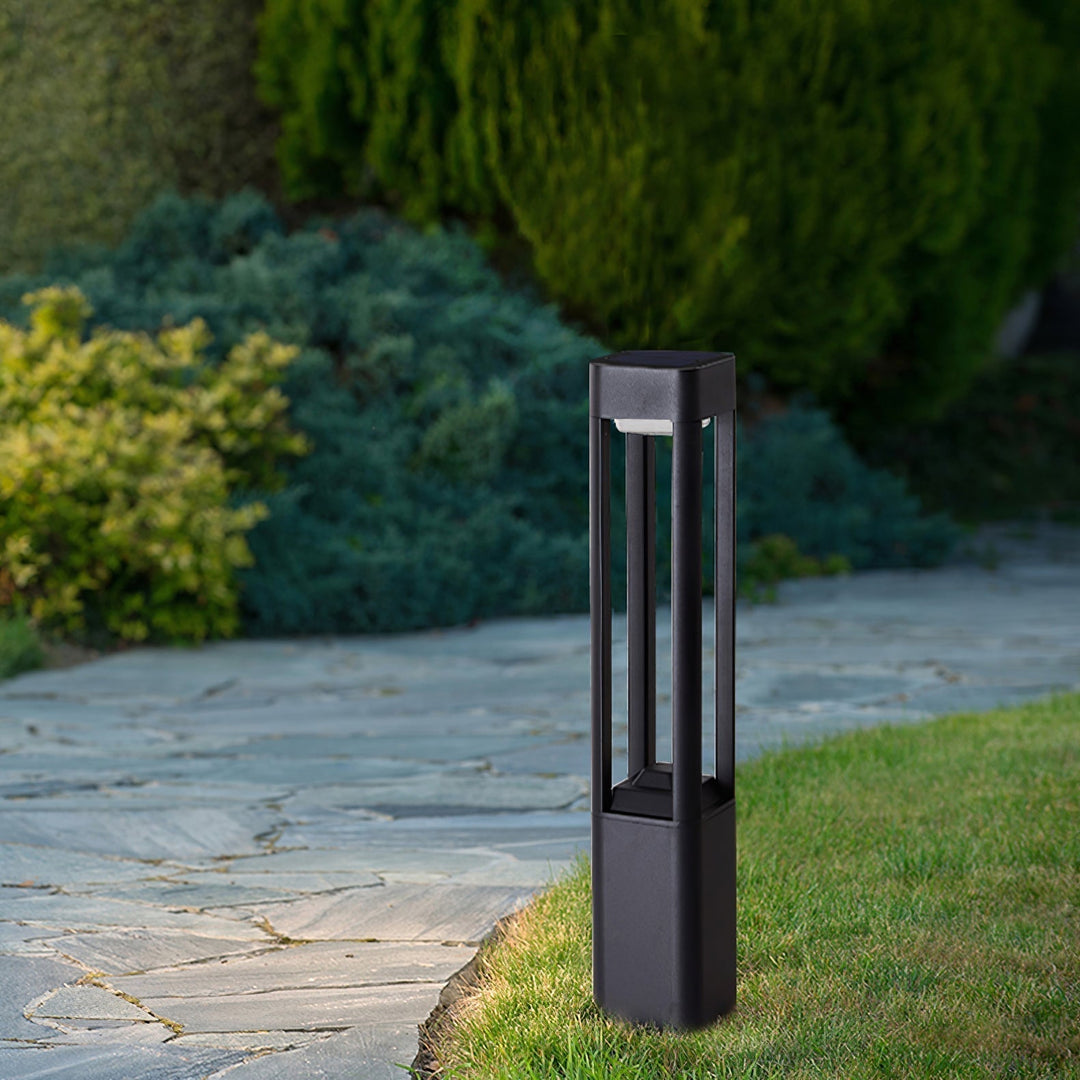 Rectangular Column Garden Outdoor Light | Kalsten
