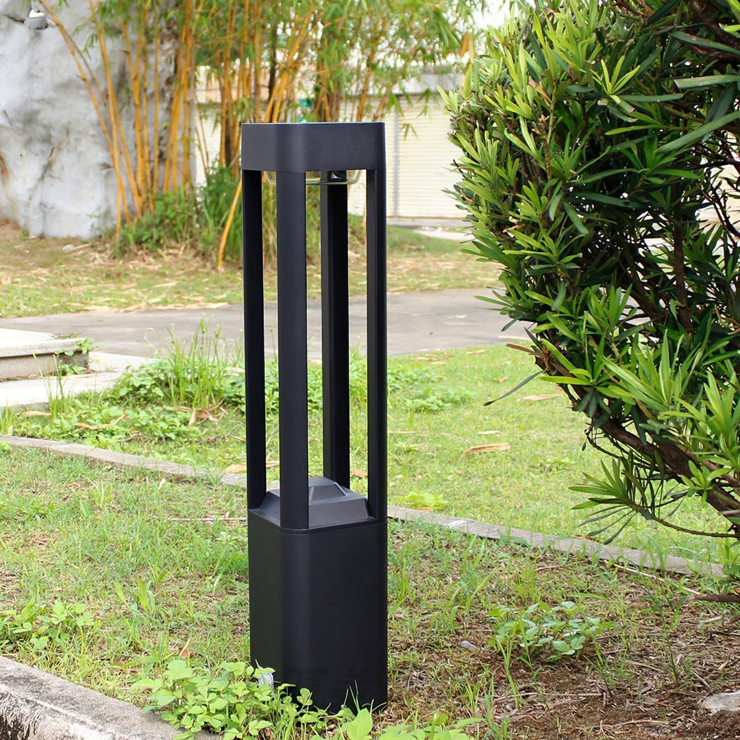 Rectangular Column Garden Outdoor Light | Kalsten