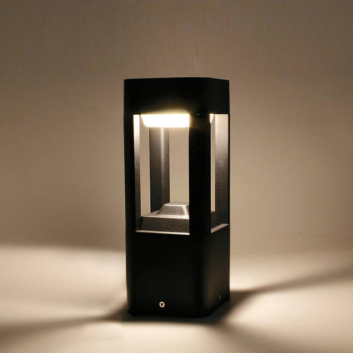 Rectangular Column Garden Outdoor Light | Kalsten