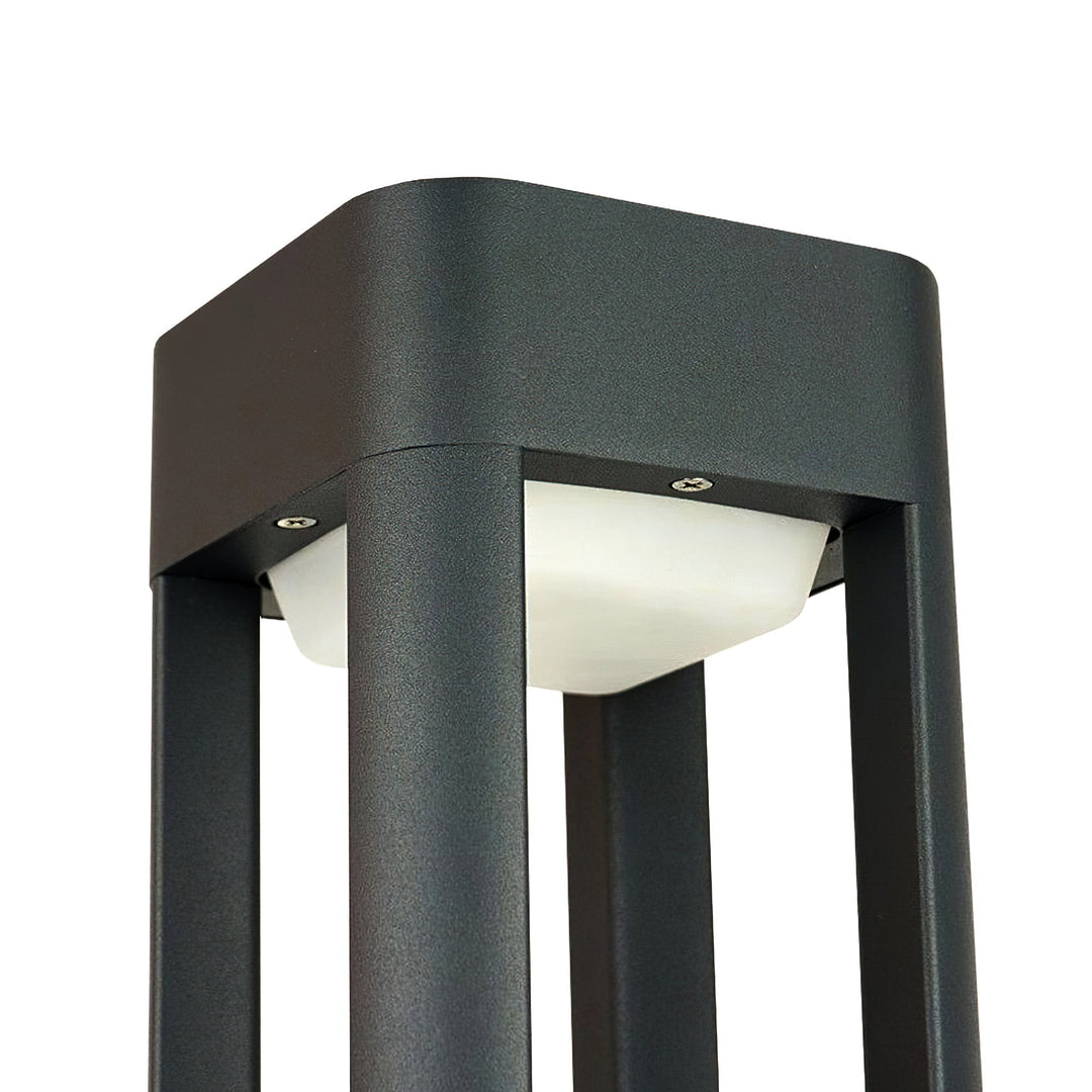 Rectangular Column Garden Outdoor Light | Kalsten
