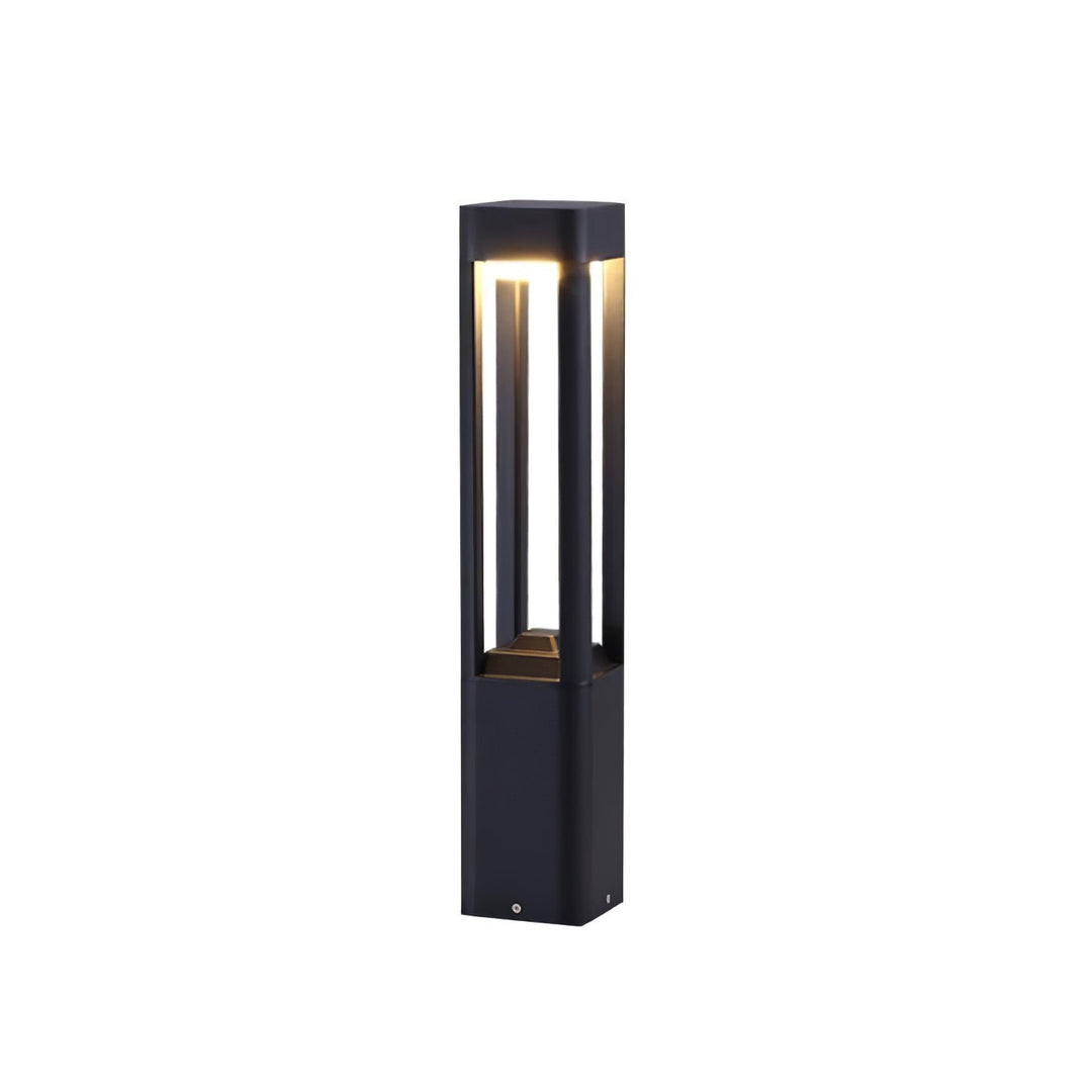 Rectangular Column Garden Outdoor Light | Kalsten