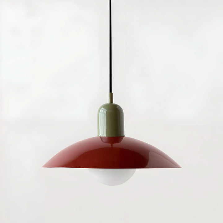 Kalsten | Modern Macaron Bauhaus Pendant Light – Iron Shade