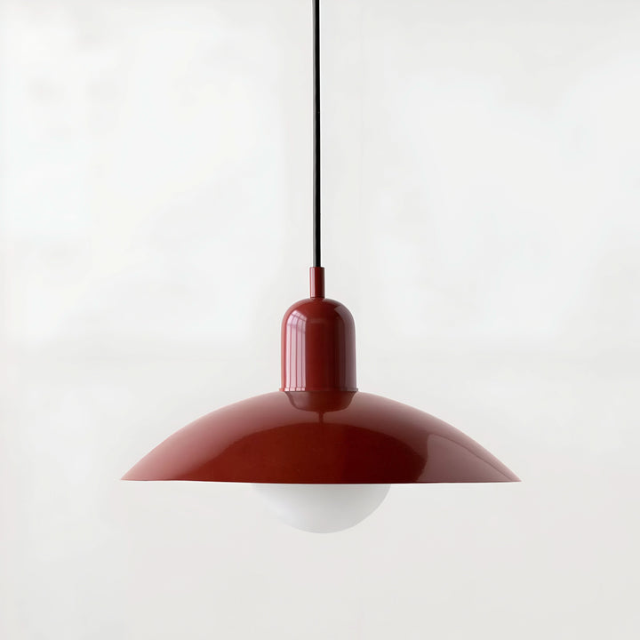 Kalsten | Modern Macaron Bauhaus Pendant Light – Iron Shade