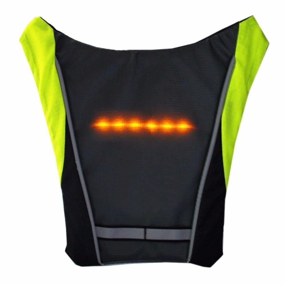 Kalsten | Turn Signal Cycling Reflective Safety LED Vest Cyclist Outdoor Waterproof