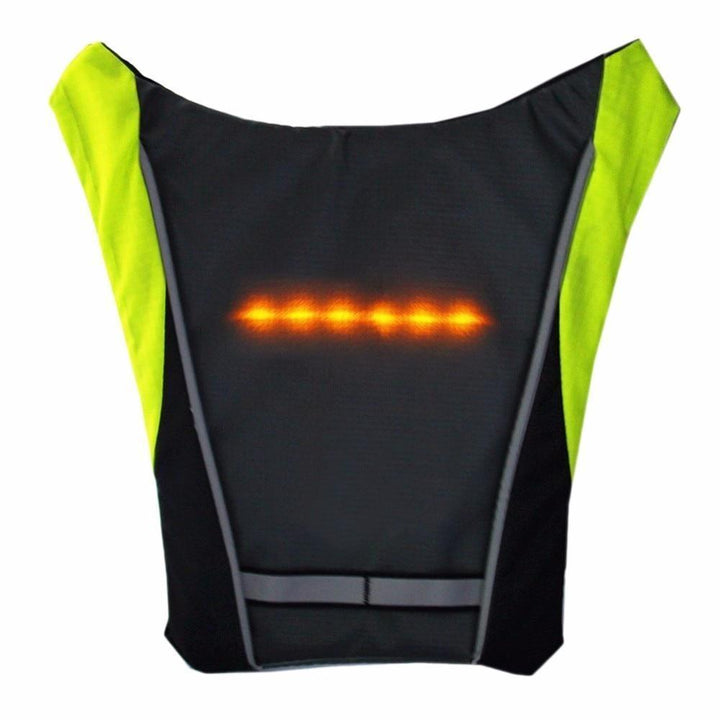 Kalsten | Turn Signal Cycling Reflective Safety LED Vest Cyclist Outdoor Waterproof