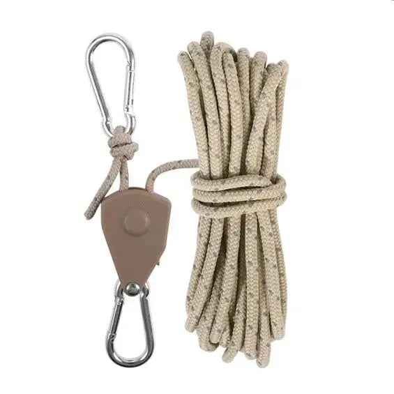 Kalsten | Reflective Outdoor Rope Set – With Carabiner, Hooks & Tensioner for Tent & Camping (4 Pieces)