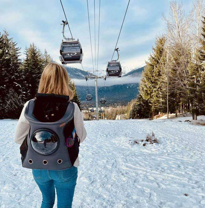 Skanto | PurrVenture Backpack – Portable Pet Carrier for Cats and Small Pets