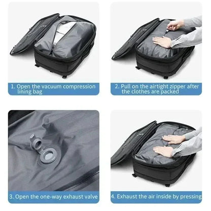 Skanto | Compressible Laptop Backpack for Travel