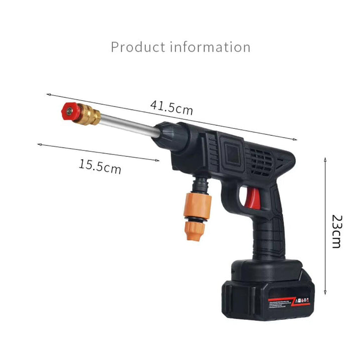 Portable high-pressure cleaner 26 bar/377 PSI – with battery 260W including charger and case | Kalsten