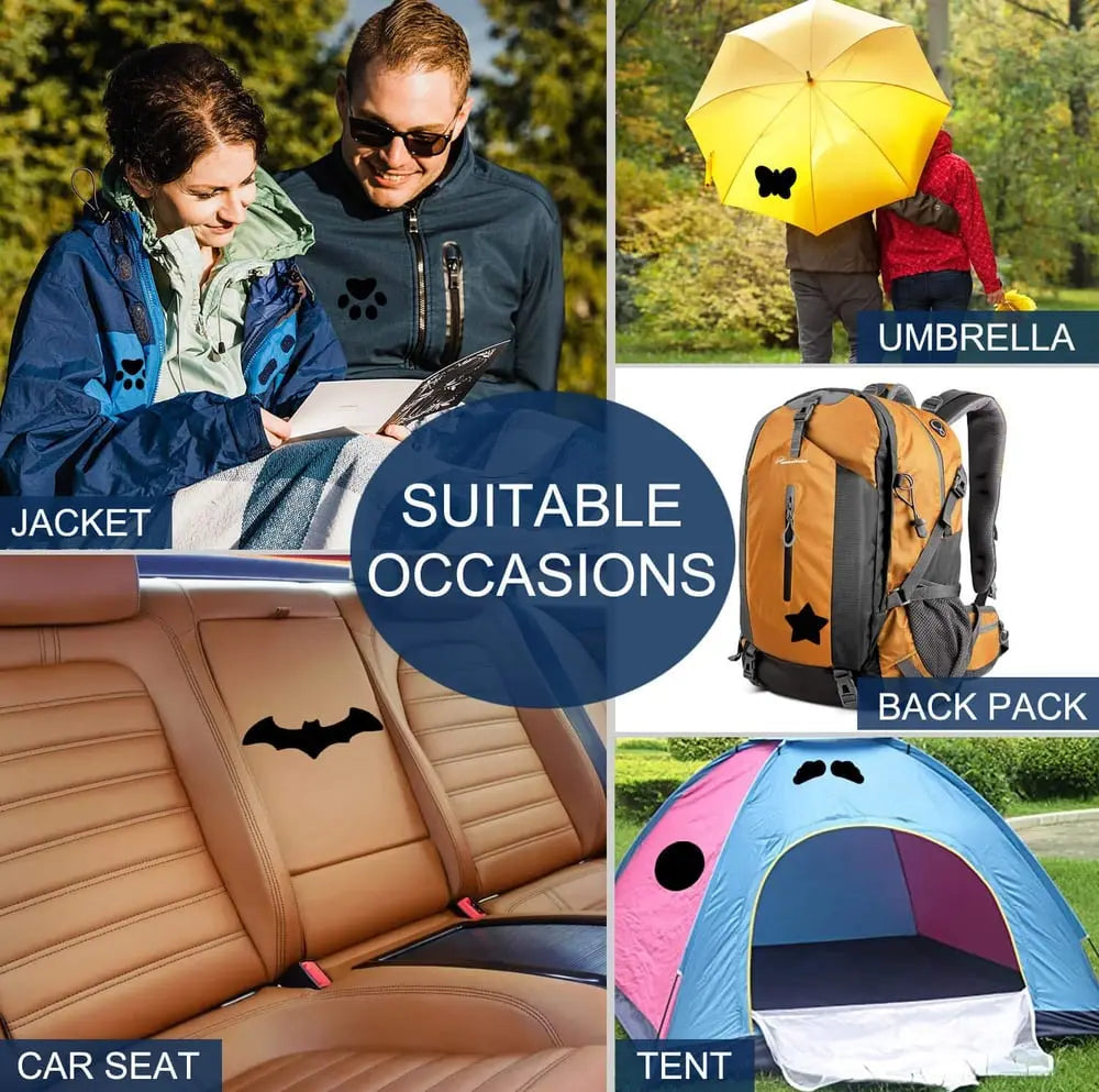 Kalsten | Repair patch set for down jackets – no sewing & washable